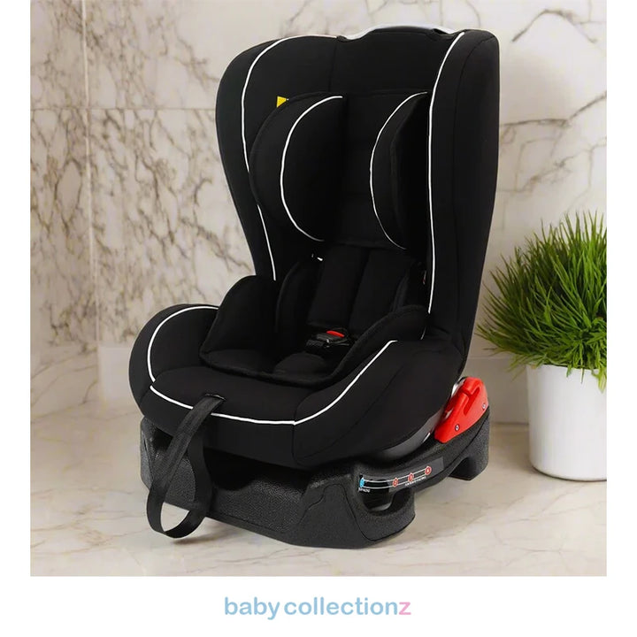 Premium Adjustable Kids Car Seat In Black