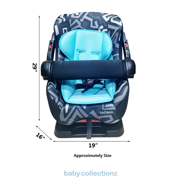 Stylish Adjustable Kids Car Seat With Arm Rest Protection - Infant