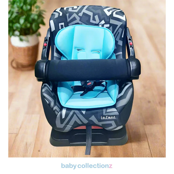 Stylish Adjustable Kids Car Seat With Arm Rest Protection - Infant
