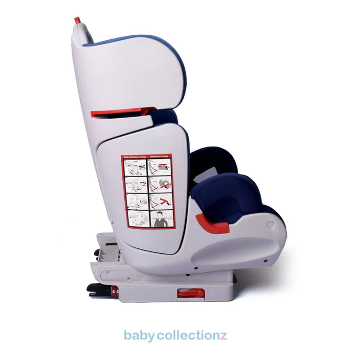 Premium Adjustable Kids Car Seat With Head Rest - Pouch