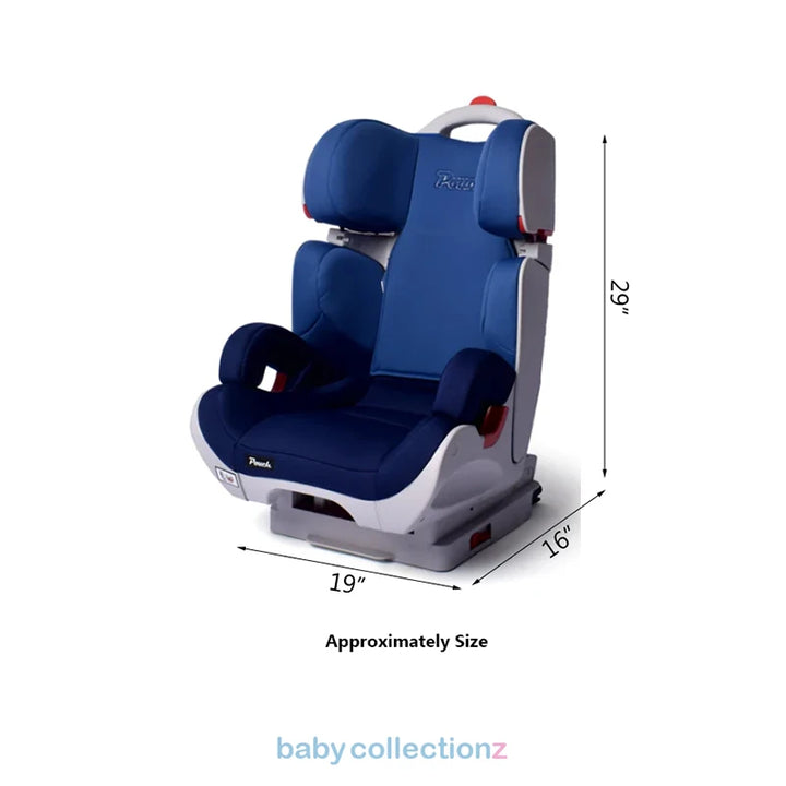 Premium Adjustable Kids Car Seat With Head Rest - Pouch