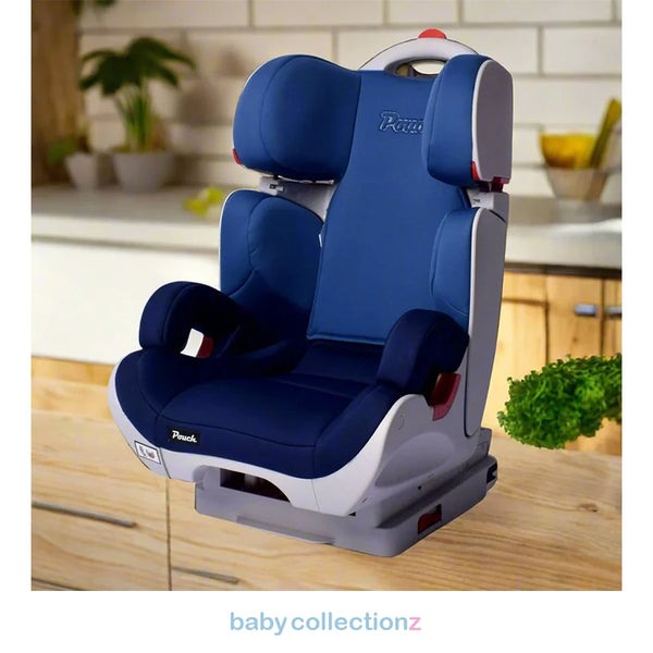 Premium Adjustable Kids Car Seat With Head Rest - Pouch