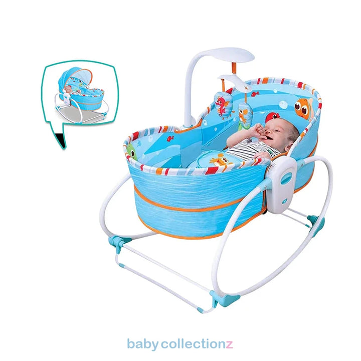 Mastela 5 In 1 Multifunctional Baby Bouncer - Blue