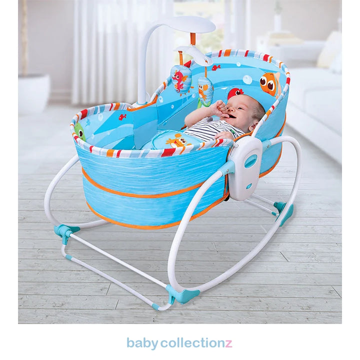 Mastela 5 In 1 Multifunctional Baby Bouncer - Blue