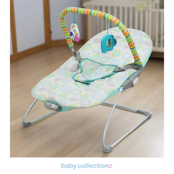 Baby Bouncer With Engaging Toy Bar
