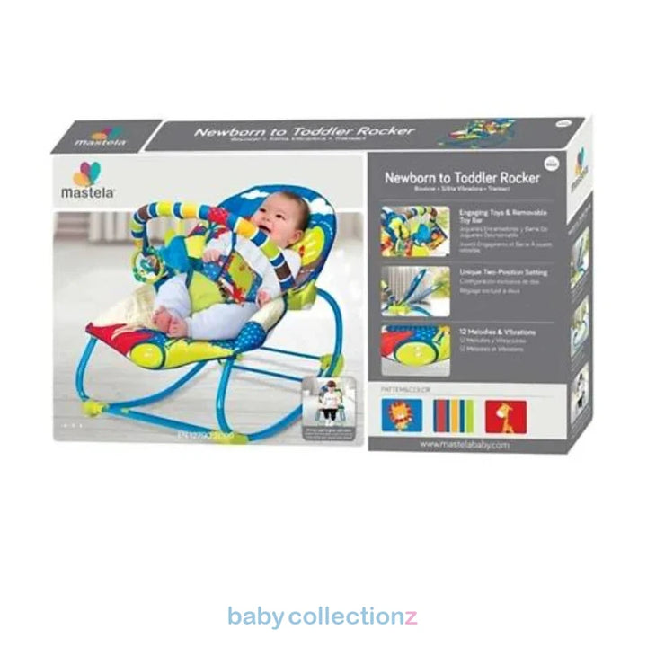 Baby Bouncer With Toy Bar - Mastela
