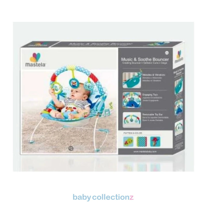 Baby Bouncer With Toy Bar