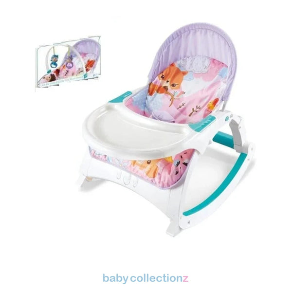 Baby Bouncer Rocker With Engaging Toys Bar & Music