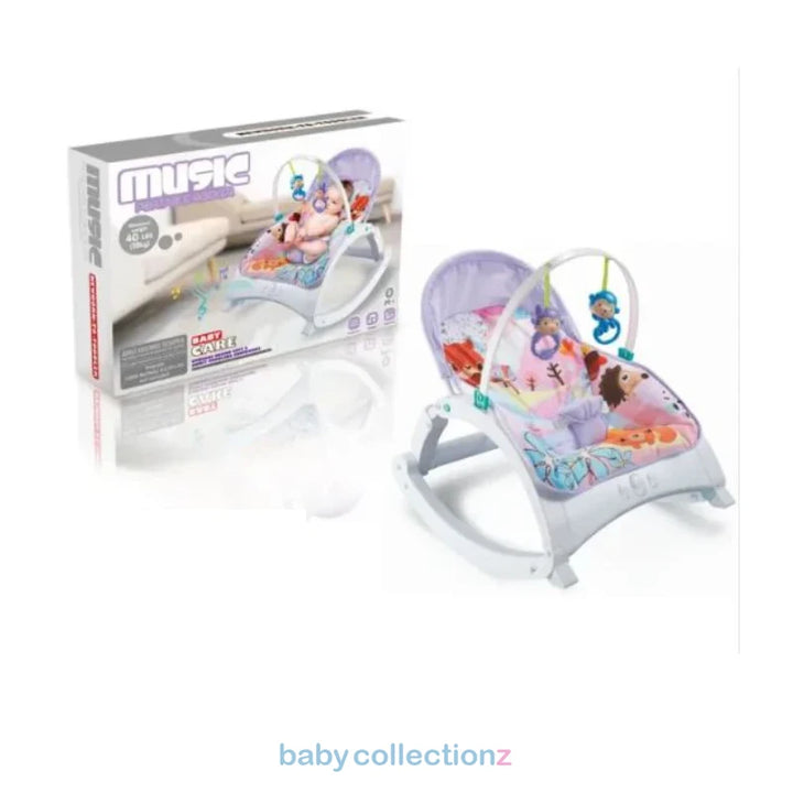 Baby Bouncer Rocker - Engaging Toys Bar