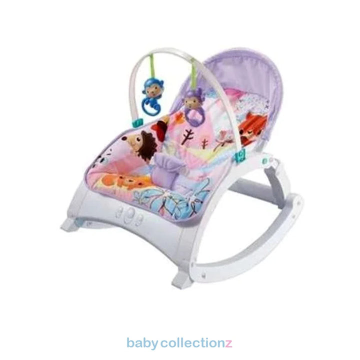 Baby Bouncer Rocker - Engaging Toys Bar