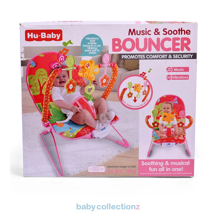 Baby Bouncer With Music - Hu Baby