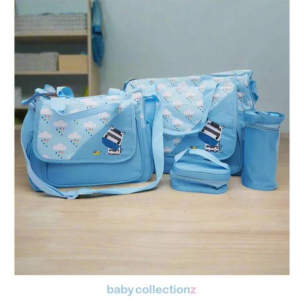 Baby Character Bags Set In Blue