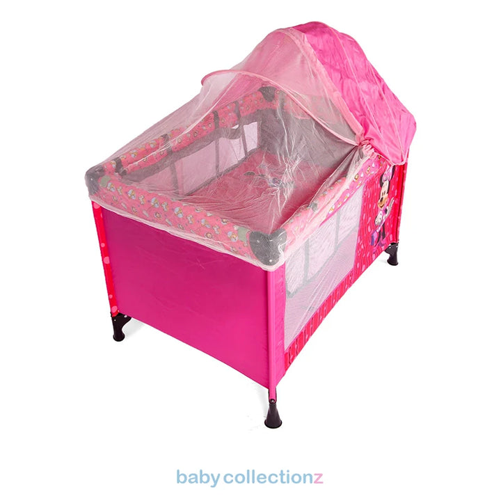 Minnie Mouse Pink Playpen With Net
