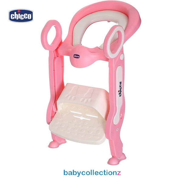 Potty Trainer With Steps - Chicco - Pink