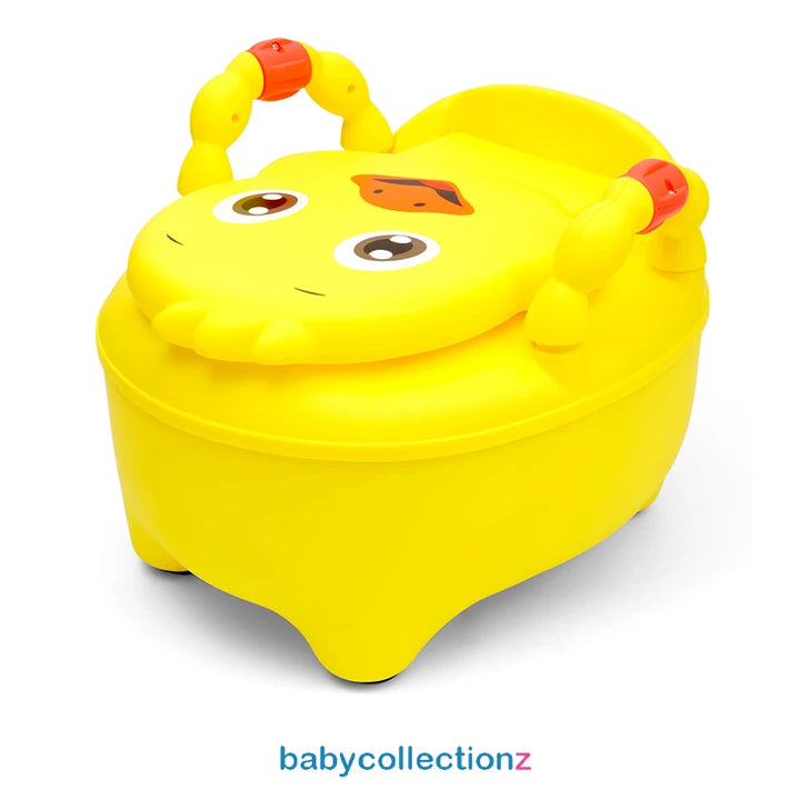 Potty Trainer - Character Face Cover - Yellow