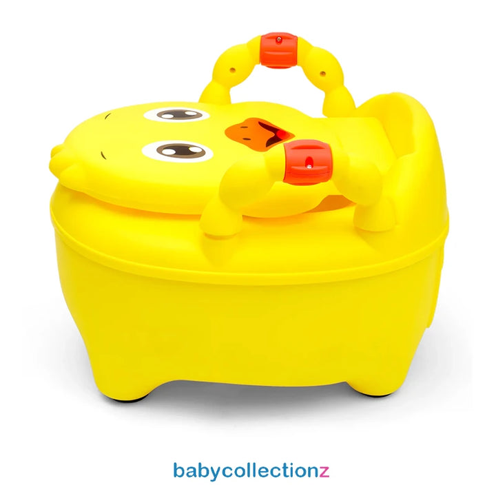 Potty Trainer - Character Face Cover - Yellow