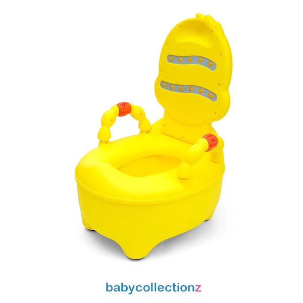 Potty Trainer - Character Face Cover - Yellow