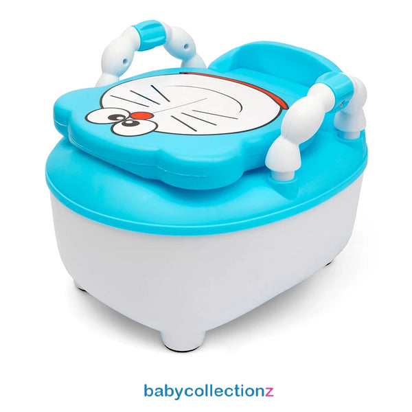 Potty Trainer - Doraemon Character Face Cover - Blue