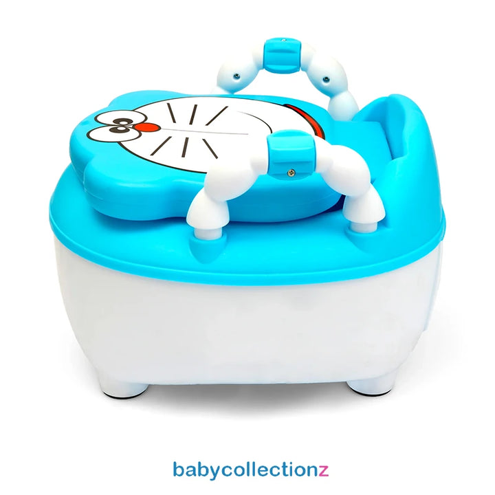 Potty Trainer - Doraemon Character Face Cover - Blue