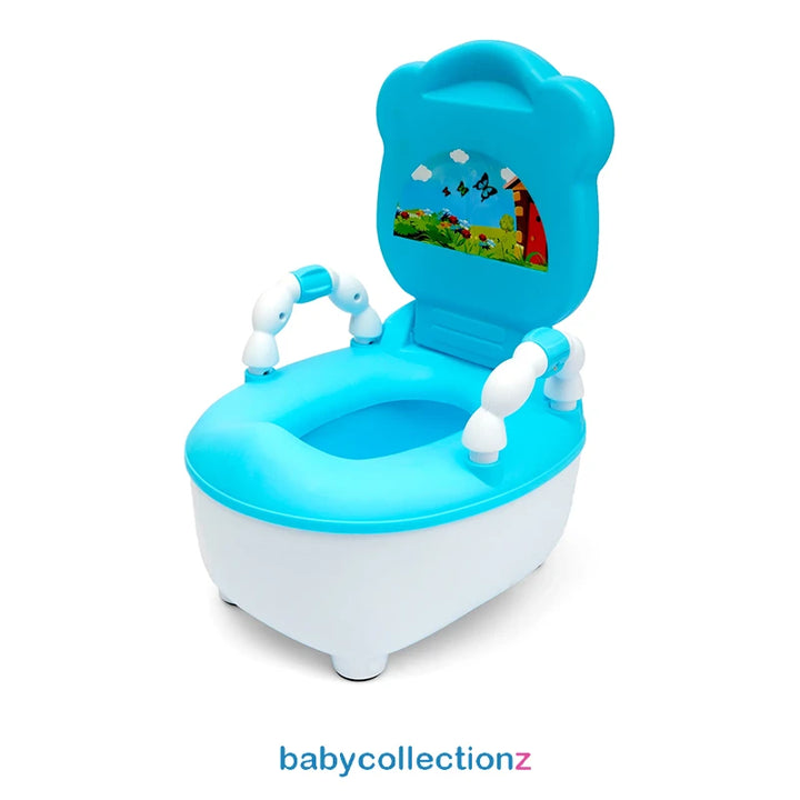 Potty Trainer - Doraemon Character Face Cover - Blue