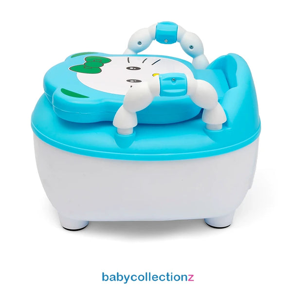 Potty Trainer - Kitty Character Face Cover - Blue
