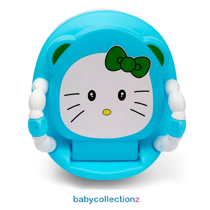 Potty Trainer - Kitty Character Face Cover - Blue