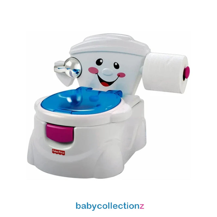 Potty Trainer Seat With Character Face - Toilet Roll Handle