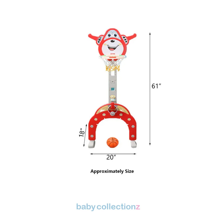 Basketball Stand with Character Face