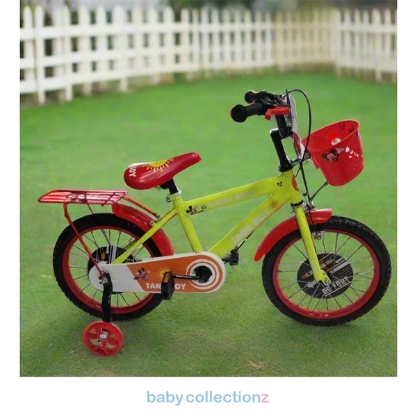 16-Inch Bicycle With Basket & Training Wheels