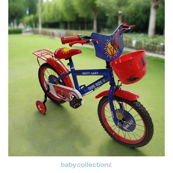 16-Inch Bicycle With Basket & Training Wheels