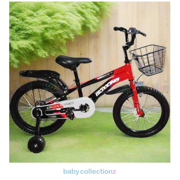 16-Inch Sports Bicycle With Basket & Training Wheels