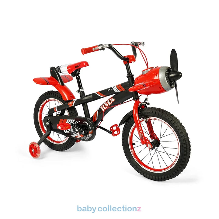16-Inch Red Bicycle With Basket & Training Wheels