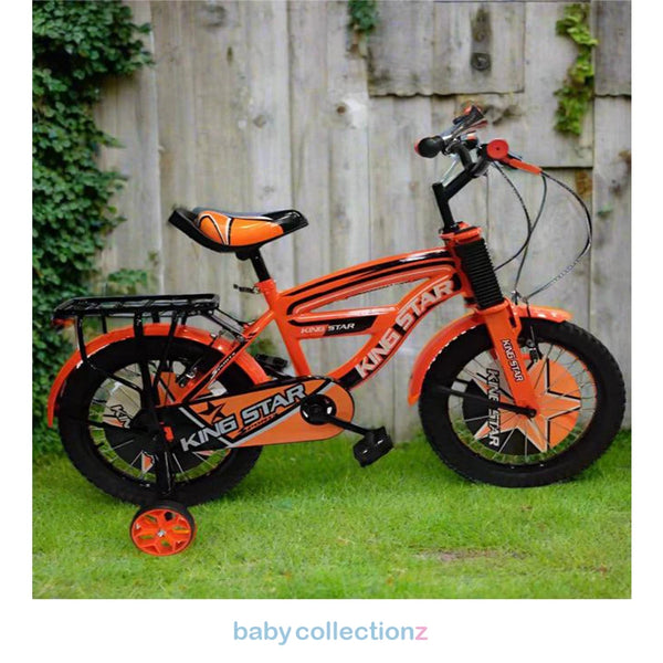 16-Inch Red Bicycle With Training Wheels