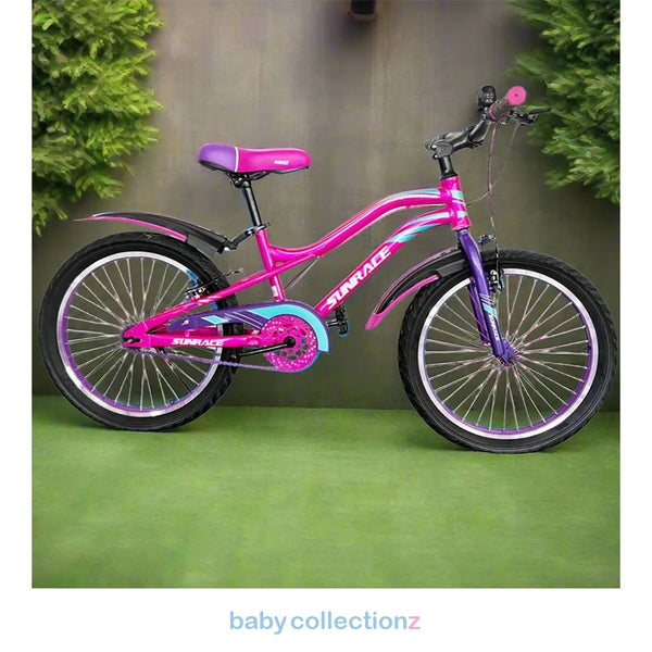 Stylish Pink 20-Inch Bicycle