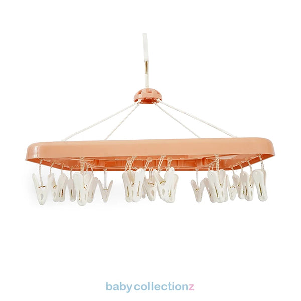 Baby 28 Clips Cloth Hanger