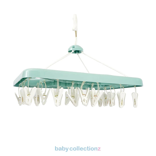 Baby 28 Clips Cloth Hanger