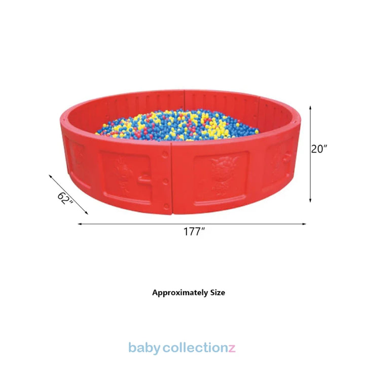 Kids Ball Pool In Red Color