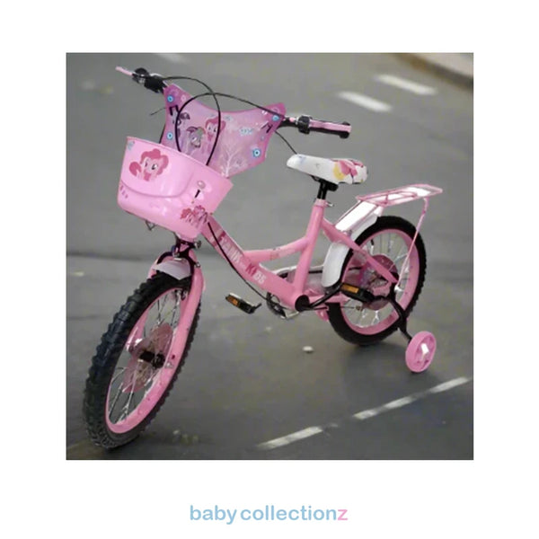 Kids Bicycle 12-Inch With Training Wheels In Pink