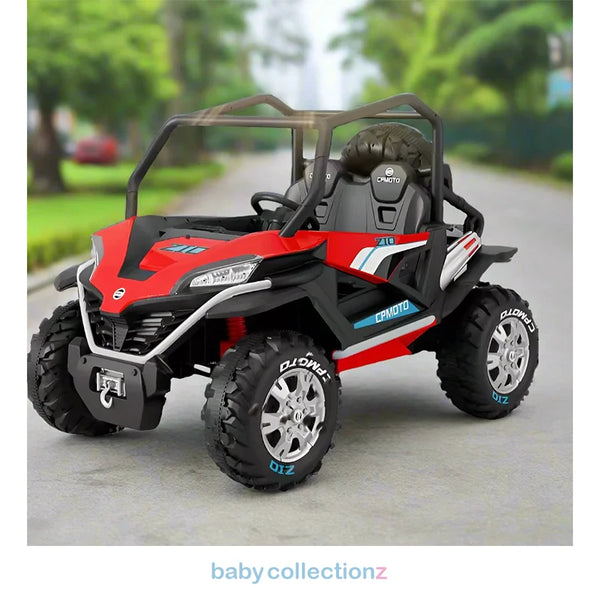 Stylish Kids Jeep In Red