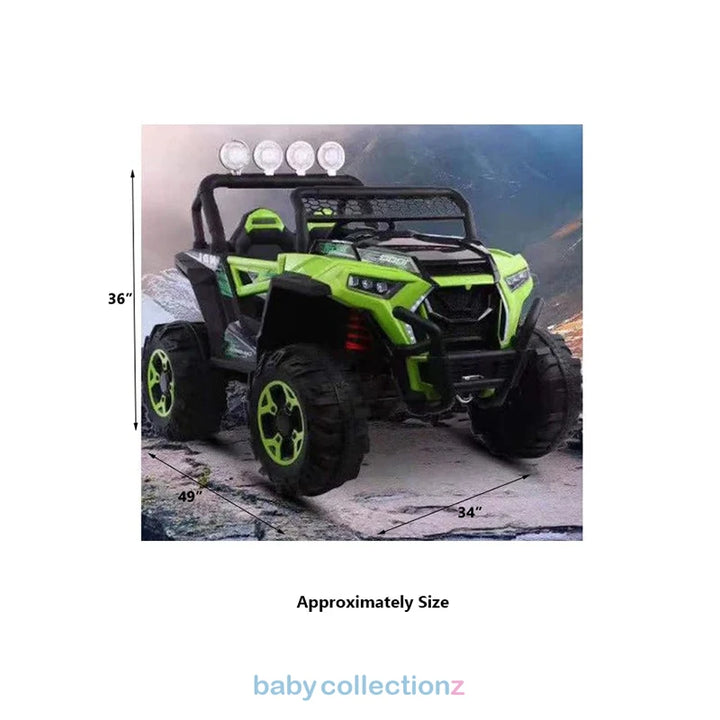 Kids Jeep In Green