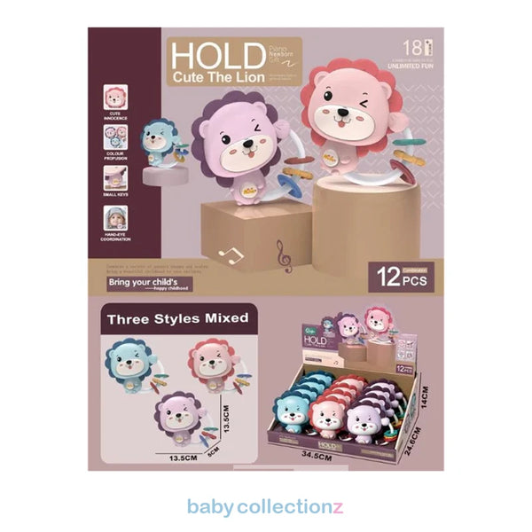 Baby Rattle With Shape Sorting Box