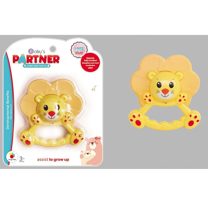 Baby Rattle in Loin Character - Baby's Partner