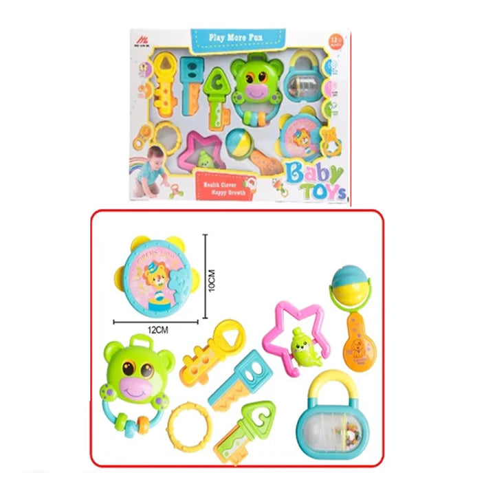 Baby Rattle 9 pieces set - keys
