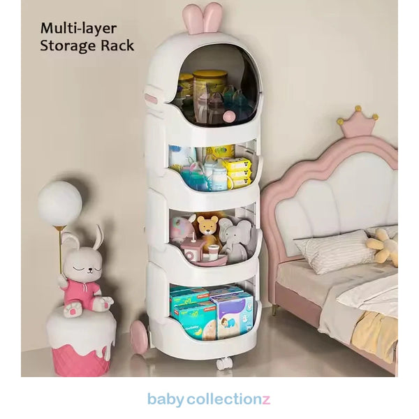 Toys &amp; Baby Items Rack – Multi-Purpose Organizer for Nursery & Playroom